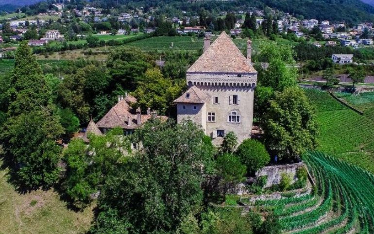 Châtelard Castle, Montreux, Switzerland, Switzerland